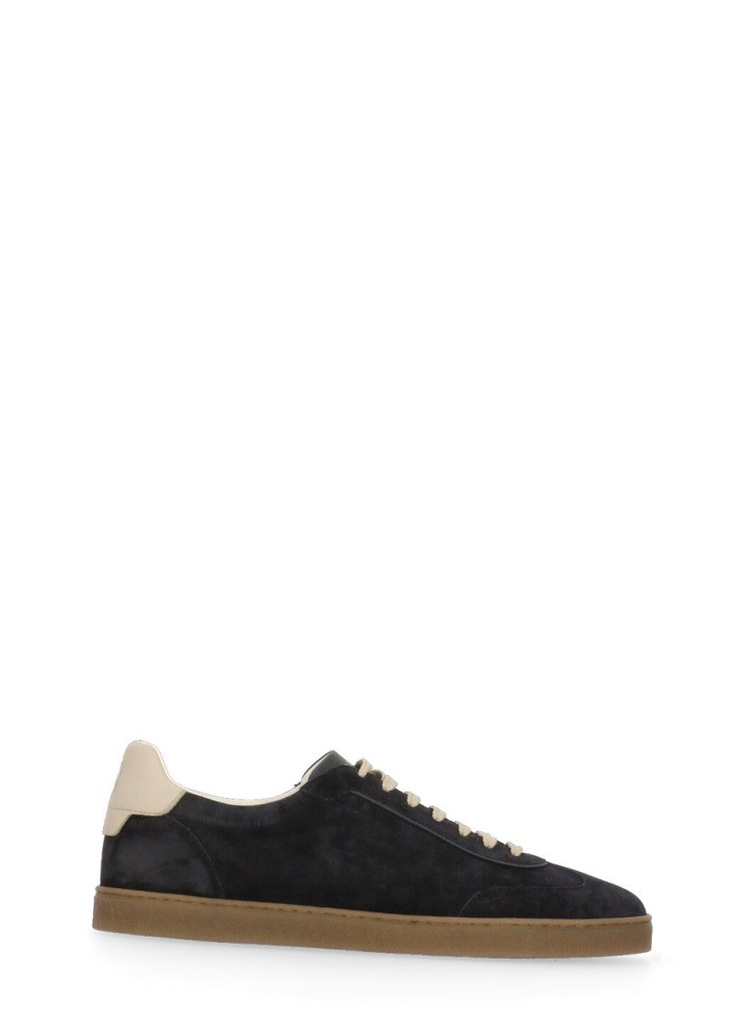 Brunello Cucinelli Suede Leather Sneakers