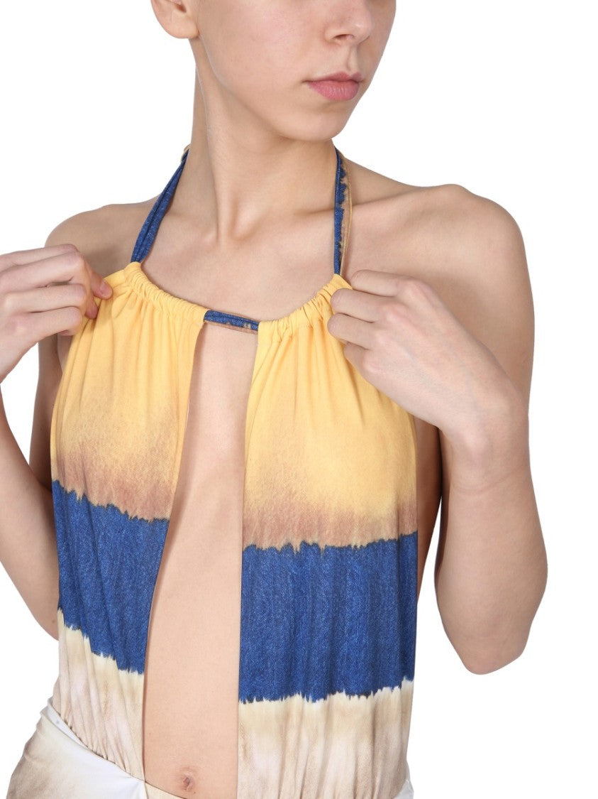 Alberta Ferretti One Piece Swimsuit