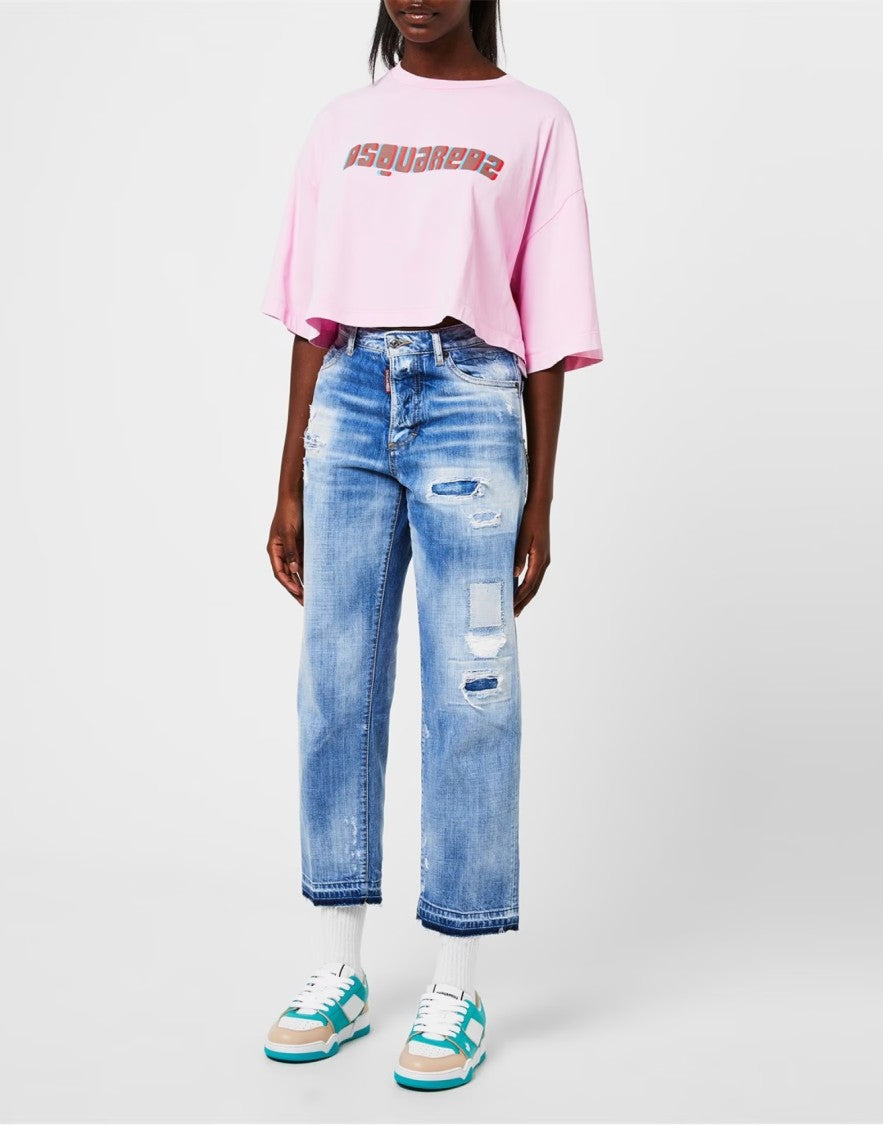Dsquared2 Spiker Leaf Logo Sneakers