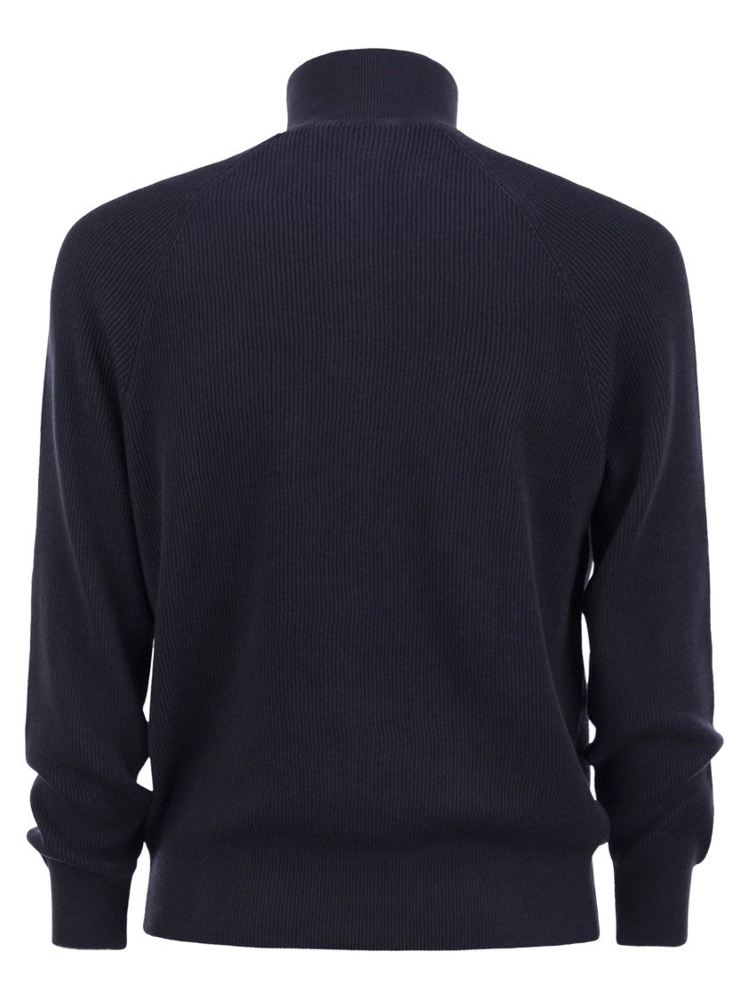 Brunello Cucinelli Cotton Rib Sweater