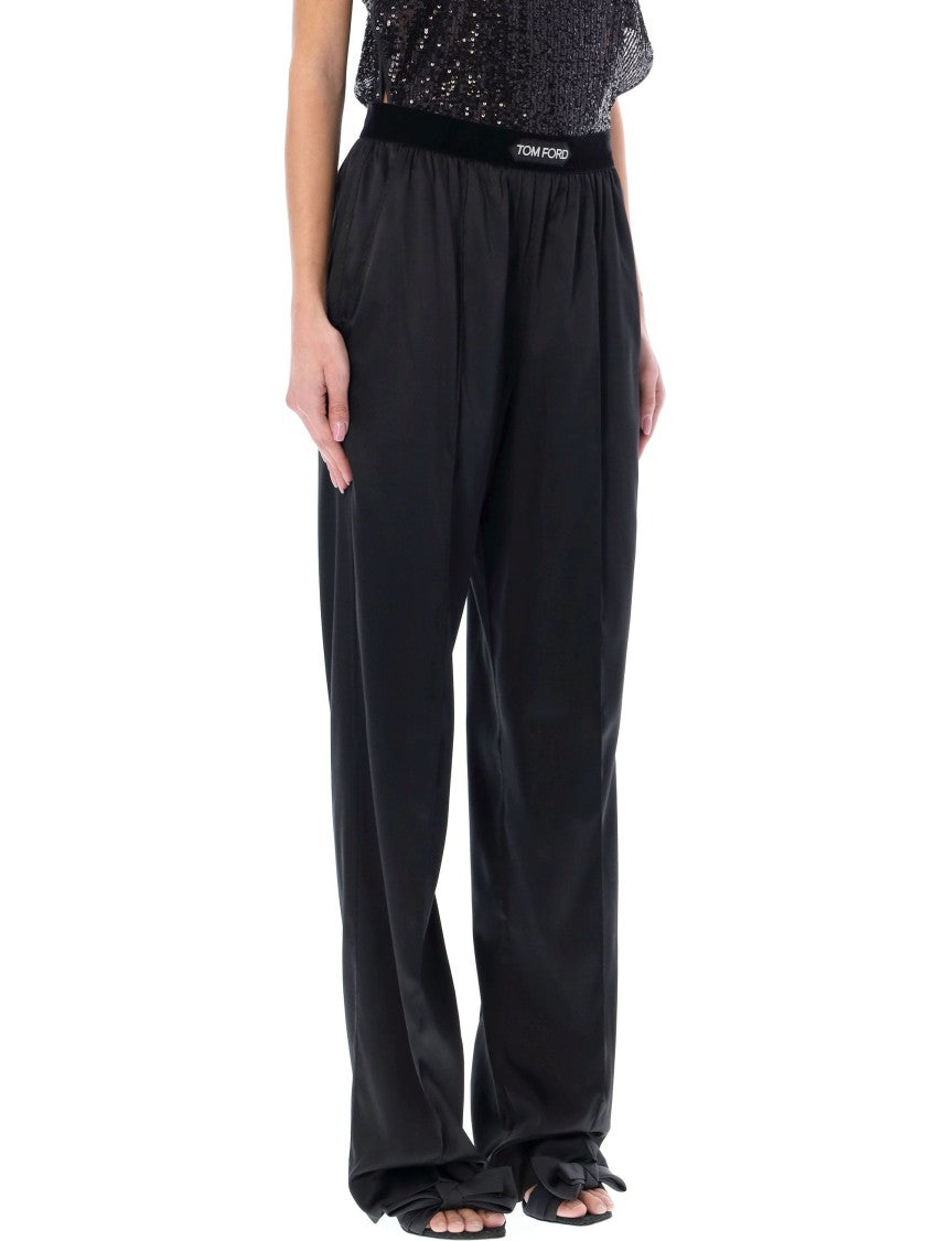 Tom Ford Logo Band Pijama Pant