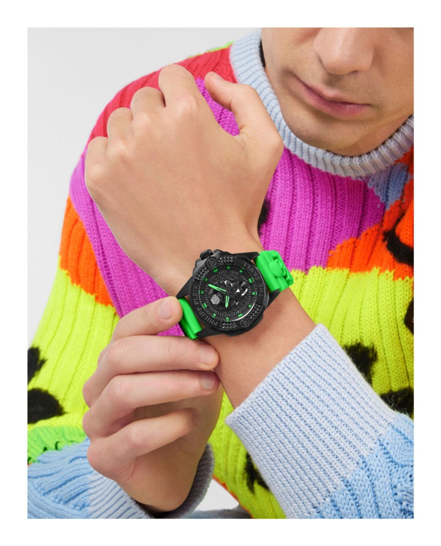 Philipp Plein The $Kull Silicone Watch