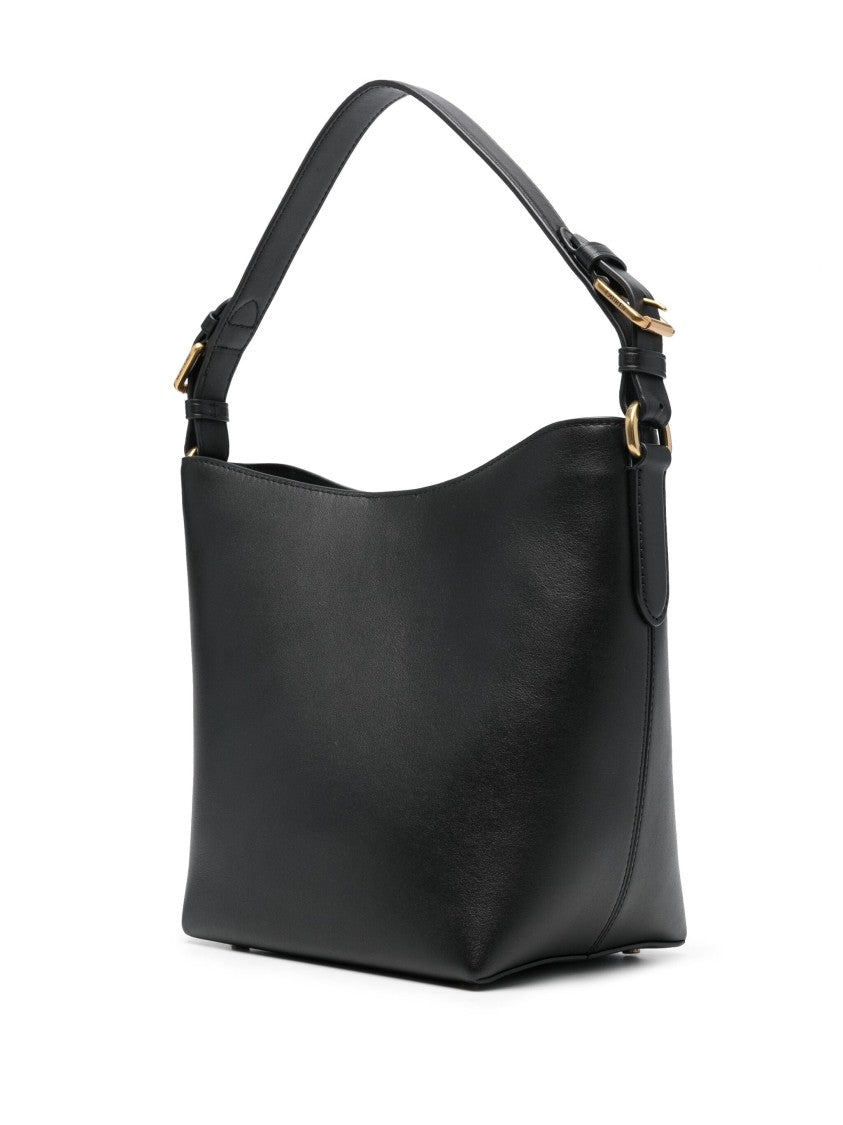 Lauren Ralph Lauren Witley Md Bk Bucket Bag Medium