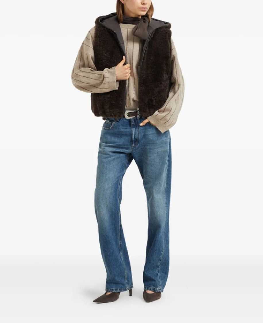 Brunello Cucinelli Classic Straight-Leg Denim Trousers