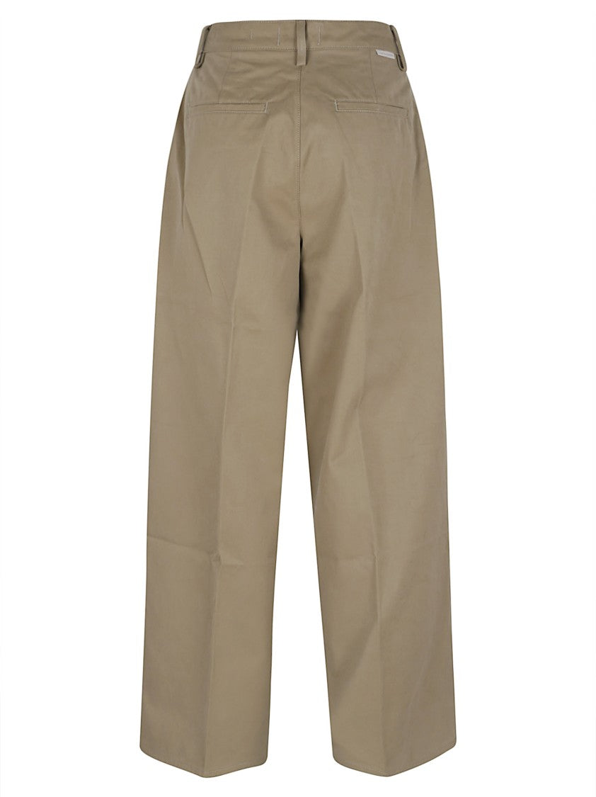 7 For All Mankind Pleated Wide Trouser