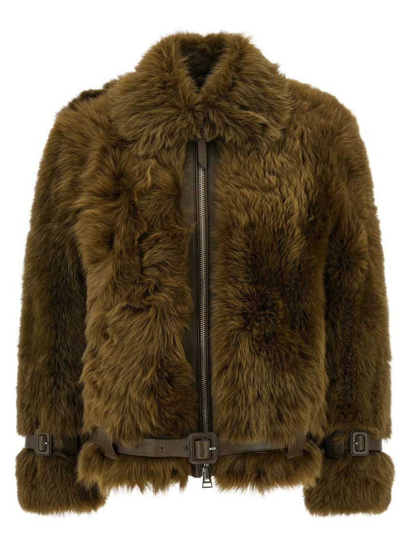 Tom Ford Lamb Leather Short Jacket