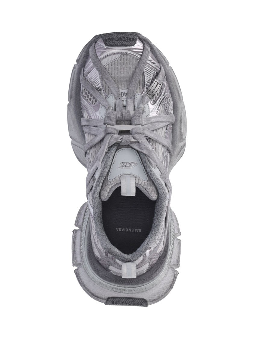 Balenciaga "3Xl Extreme Laces B" Sneakers – Taupe
