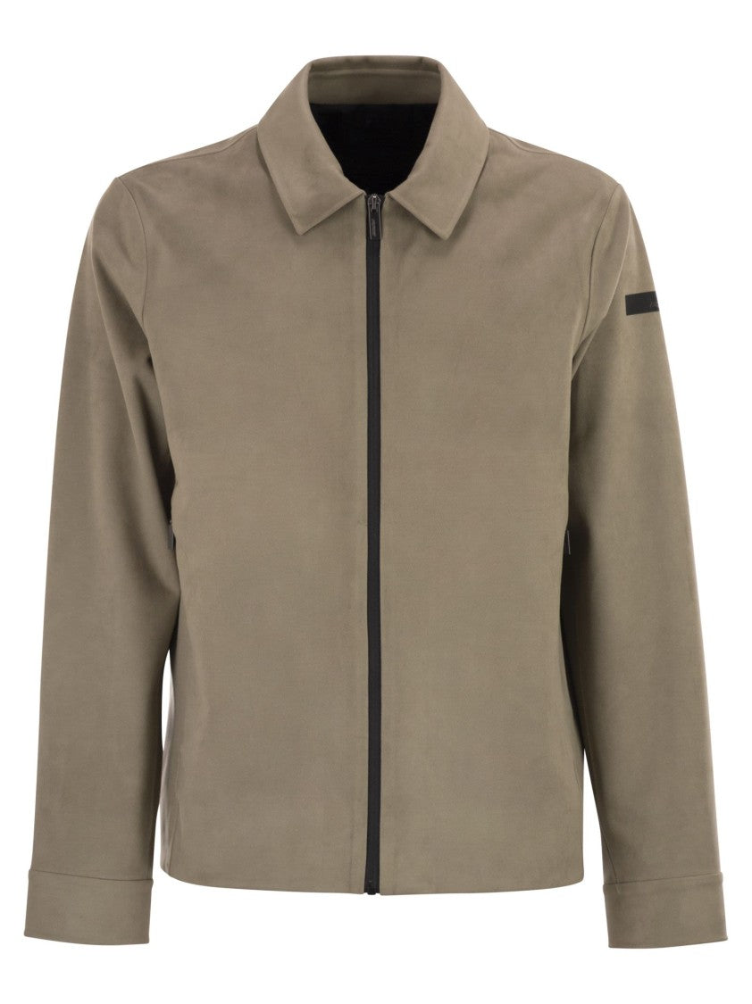 Rrd Eco Suede Jacket With Nubuck Effect