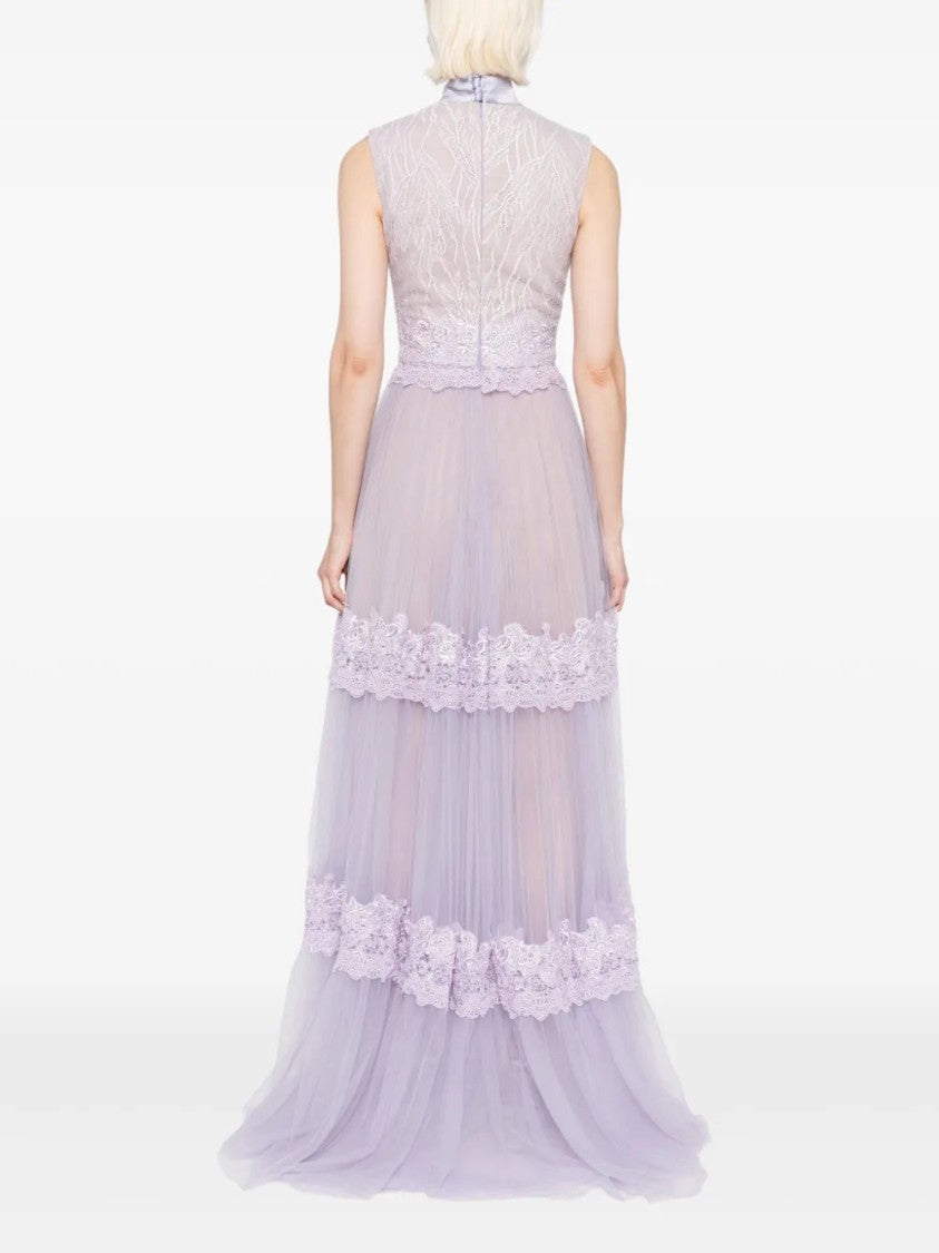 Saiid Kobeisy Lace Long Dress