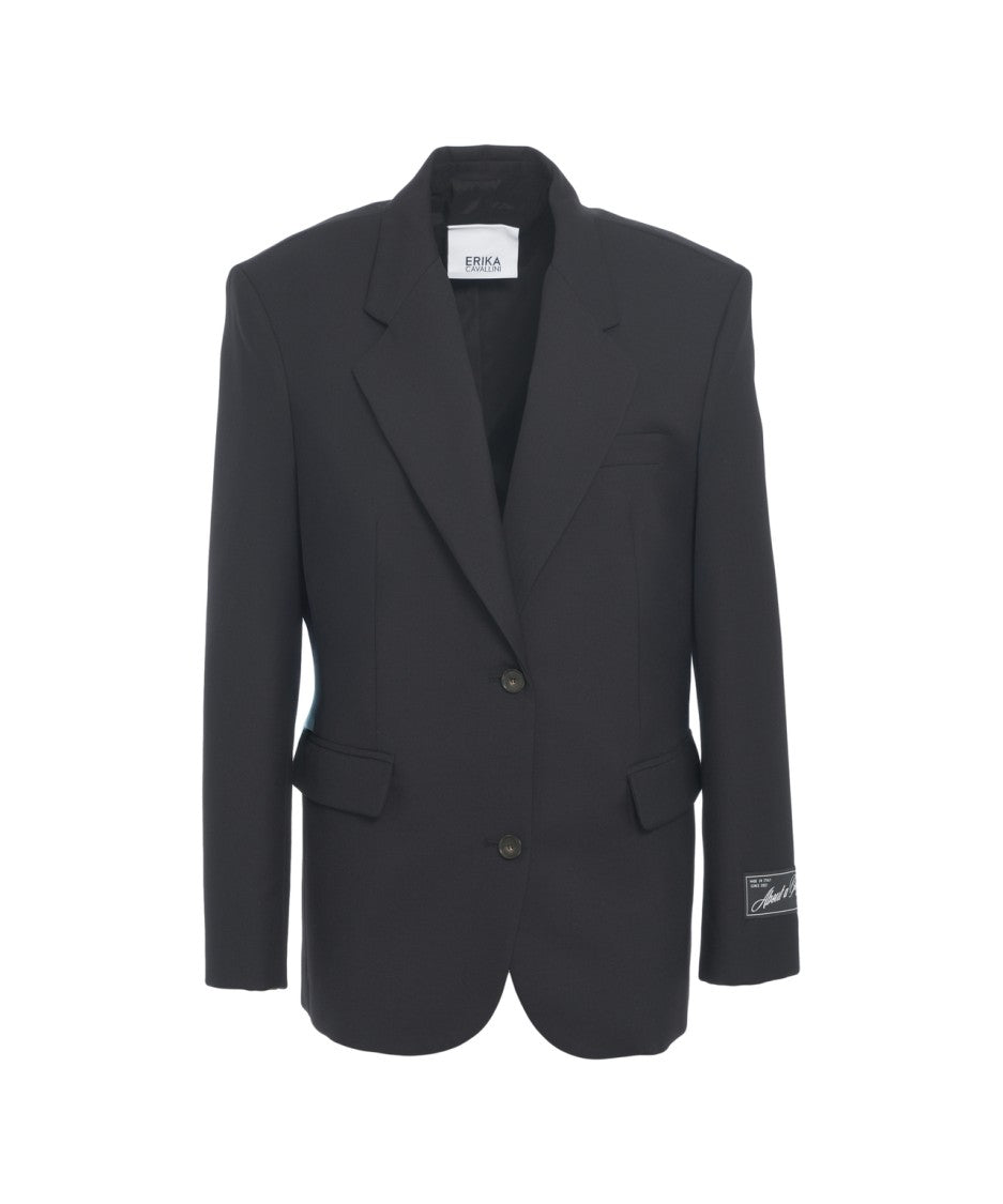 Erika Cavallini Selene' Single-Breasted Blazer