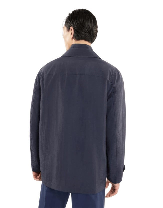 Fay Black Giacconi Jacket With Modern Fit