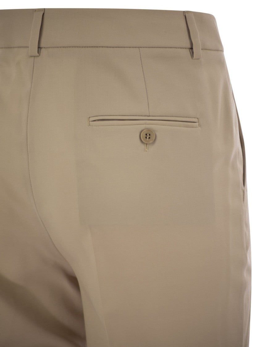 Max Mara Canon - Wool Cigarette Trousers