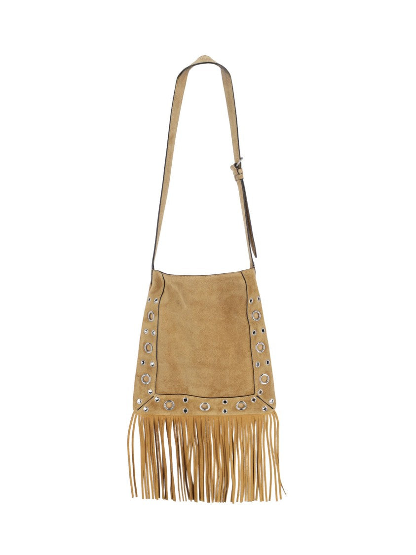 Valentino Garavani Structured Beige Handbag With Minimalist Aesthetic