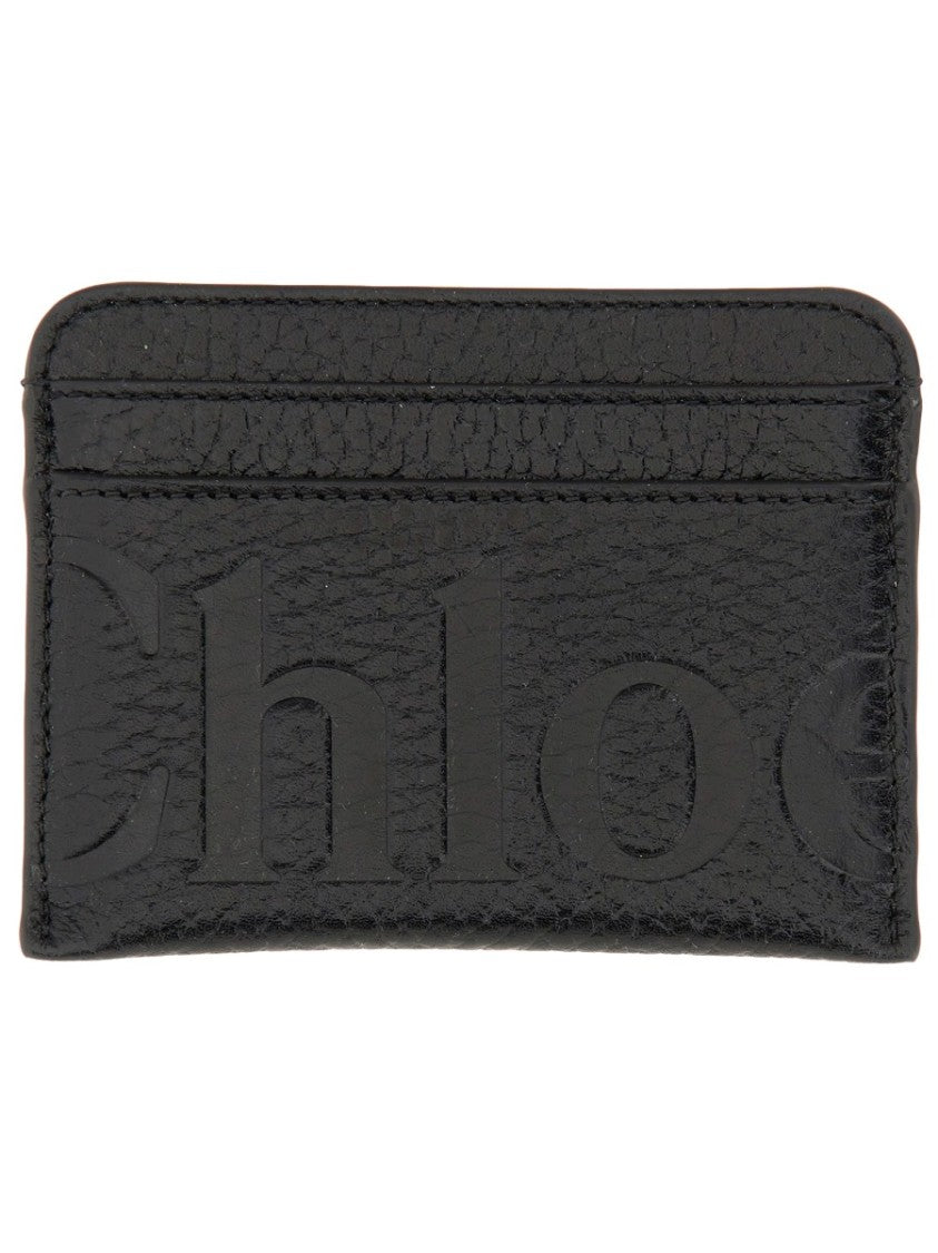 Chloé Leather Card Holder