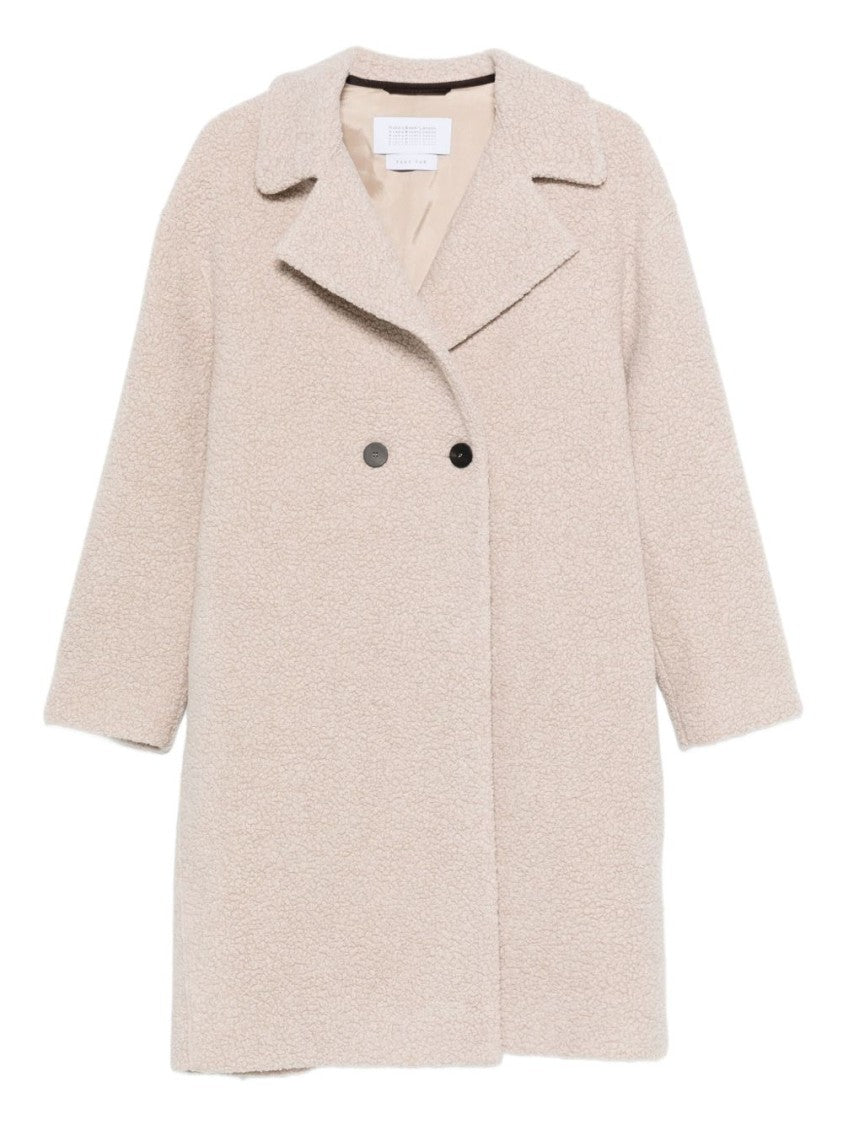 Harris Wharf London Double-Breasted Wool Blend Harris Wharf London Coat