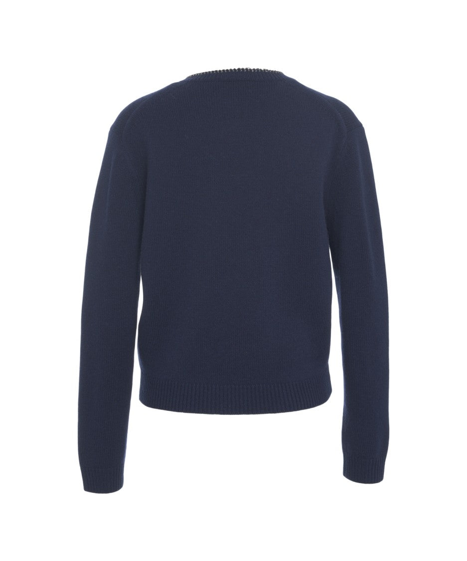 Semi Couture 'Nahia' Rhinestone Sweater