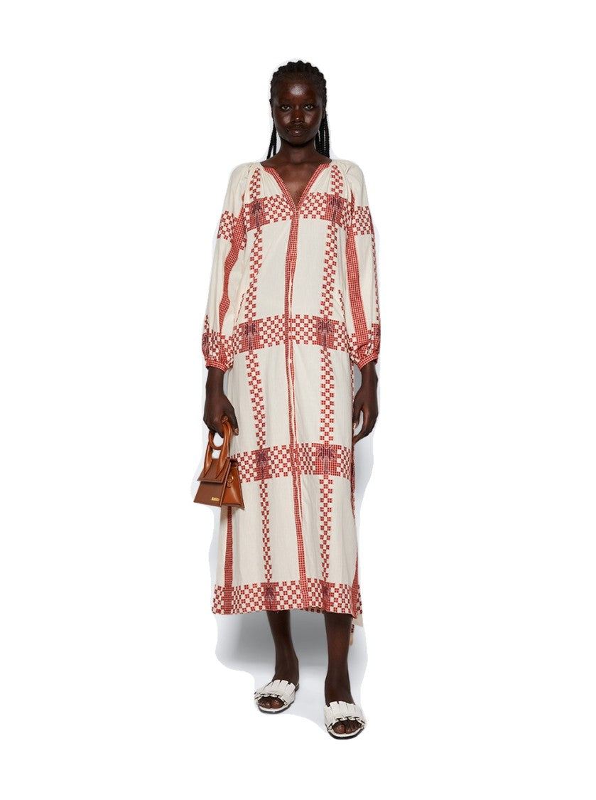 Johanna Ortiz Geometric Goddess Shipibo Dress