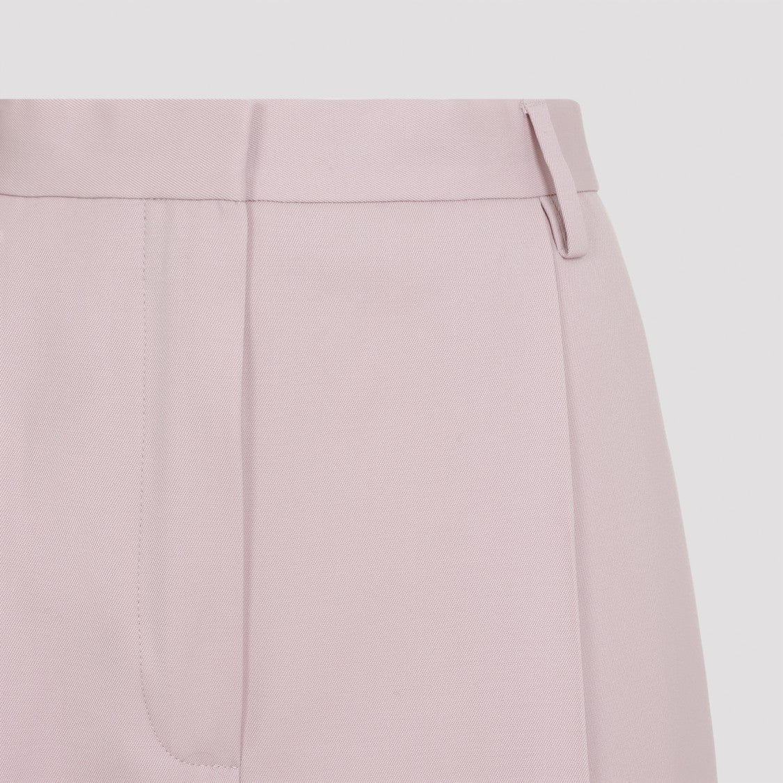 Dries Van Noten Wool Straight Trousers With Pleats And Tailored Fit