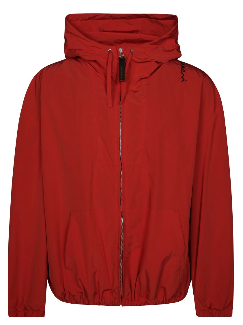 Marni Technical Fabric Jacket With Hood