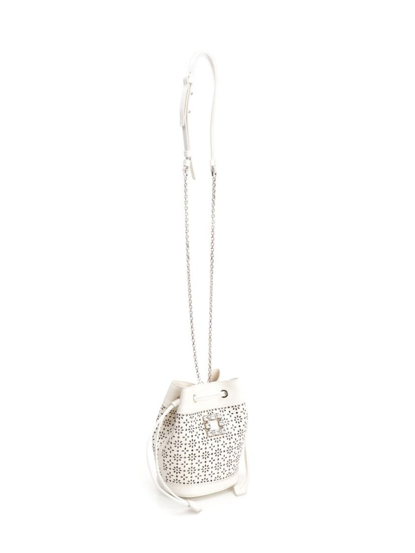 Roger Vivier Structured Pink Bag With Smooth Finish