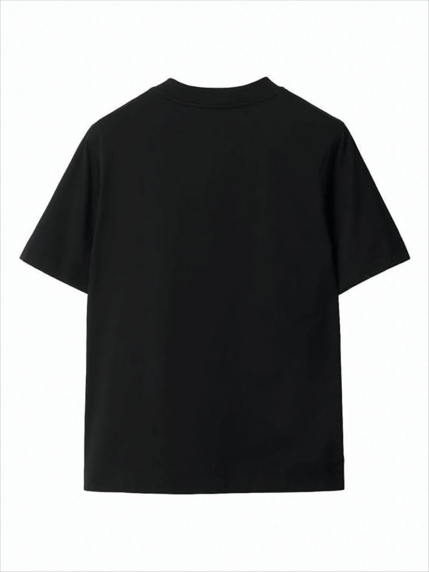 Burberry Black Cropped T-Shirt