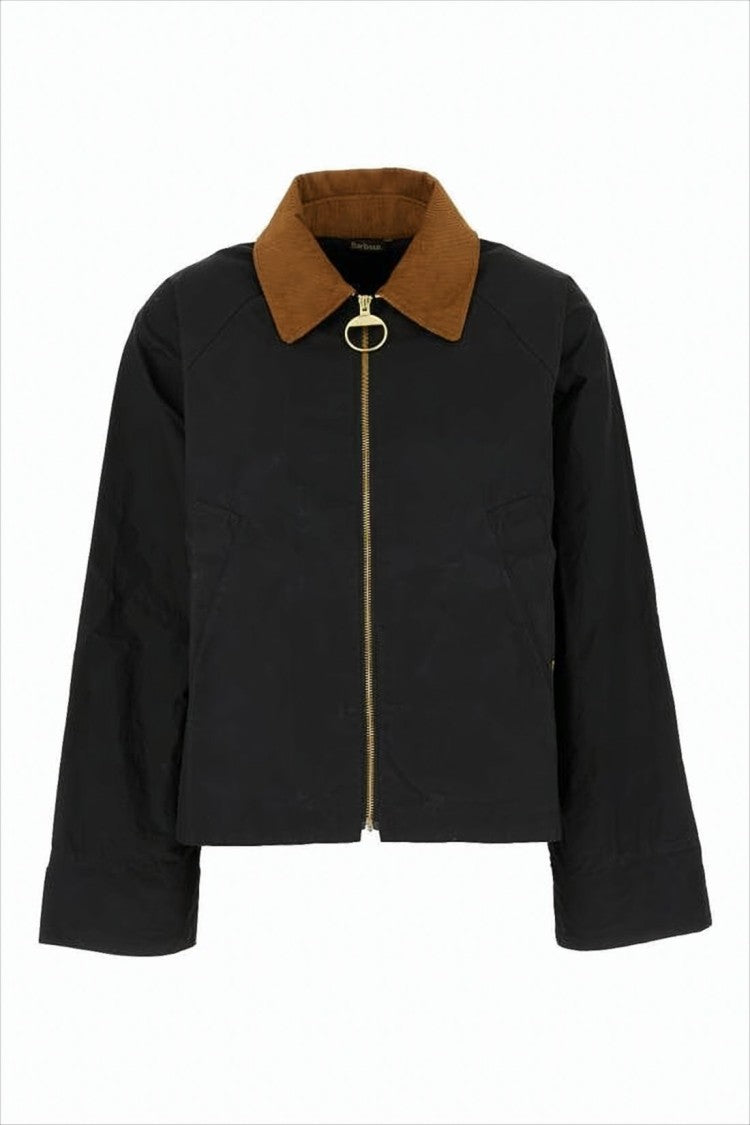 Barbour Cropped Boxy Barbour Jacket