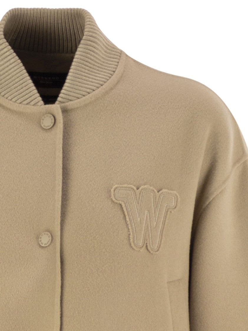 Max Mara Zelante - Bomber Jacket In Wool Blend