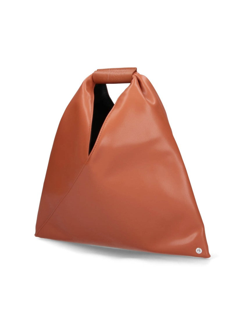 Mm6 By Maison Margiela "Japanese" Mini Tote Bag Brown