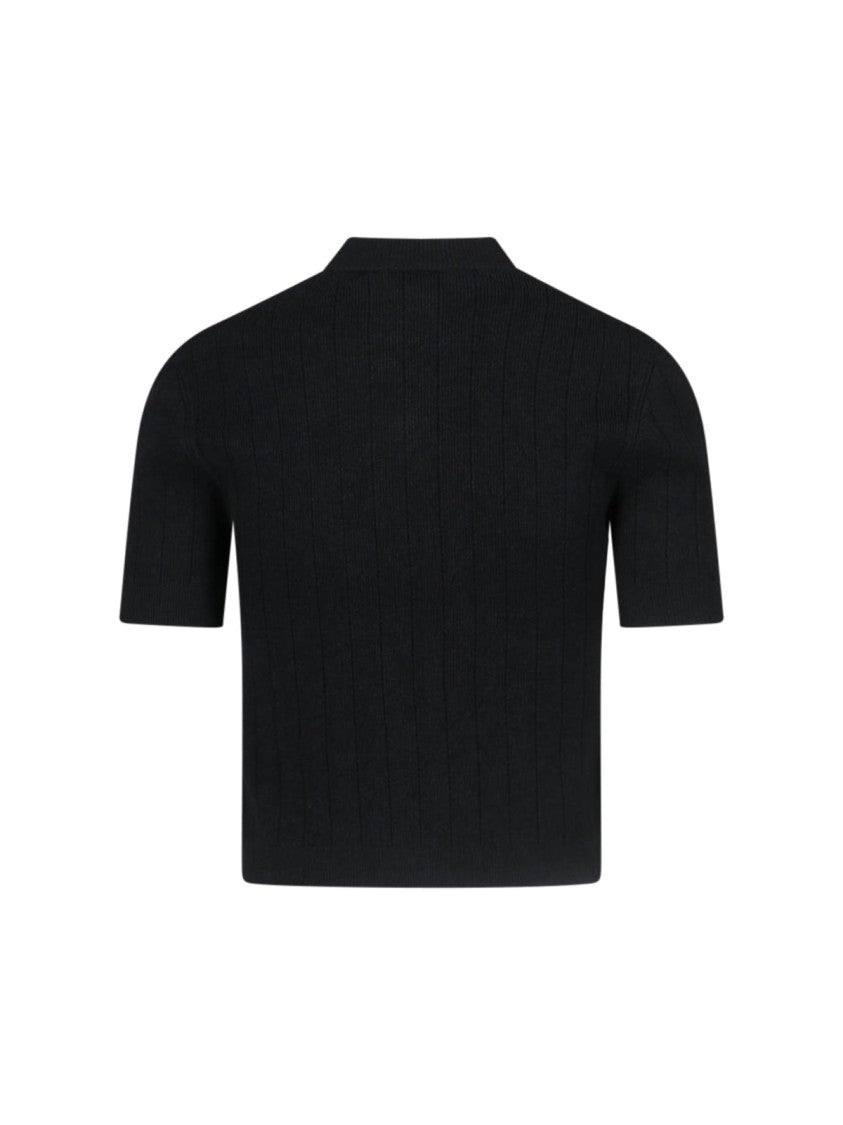 Balmain Decorative Button Cardigan – Black