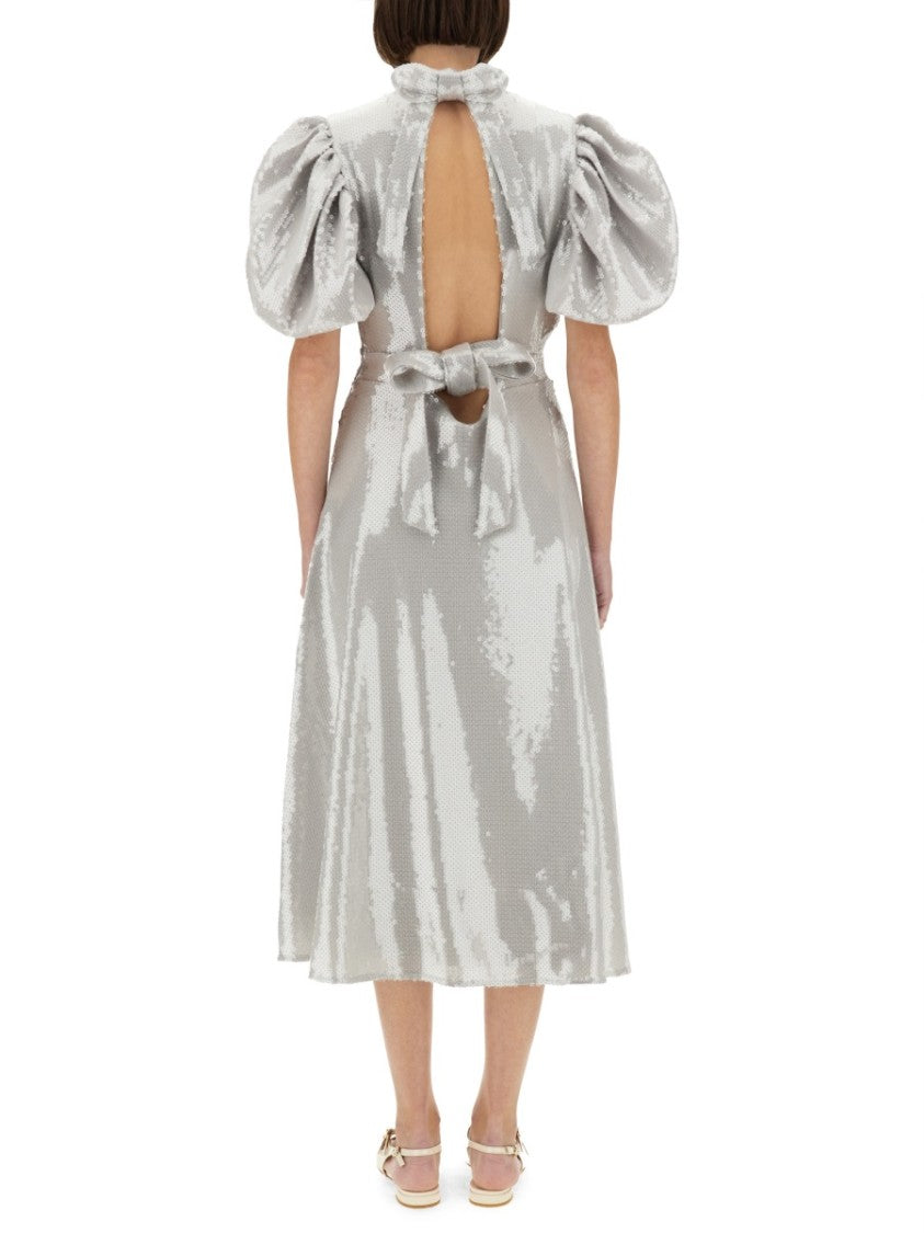 Rotate Sequined Midi Dress