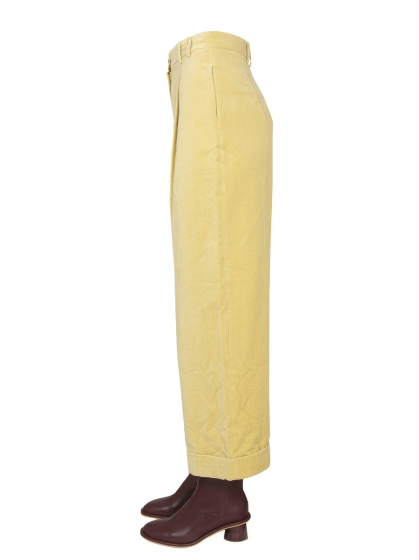 Alysi High-Waisted Wide Pants