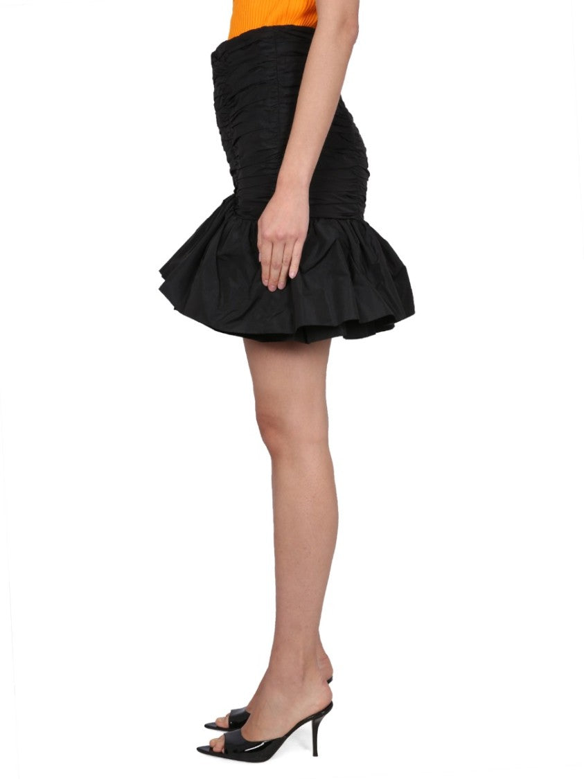 Patou Flounced Mini Skirt