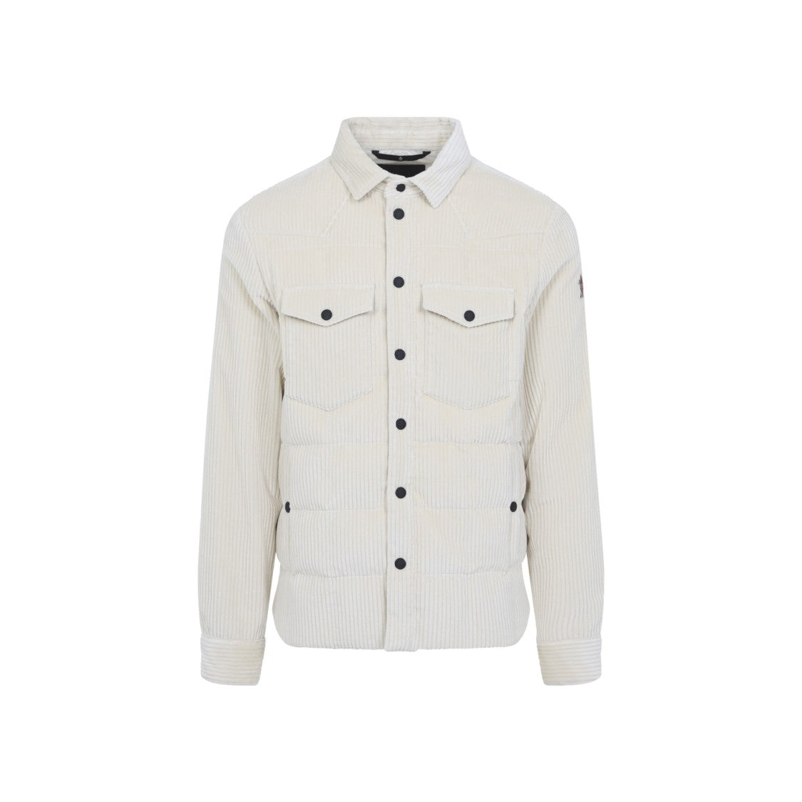 Moncler Grenoble Corduroy-Textured Padded Jacket With Quilted Insulation