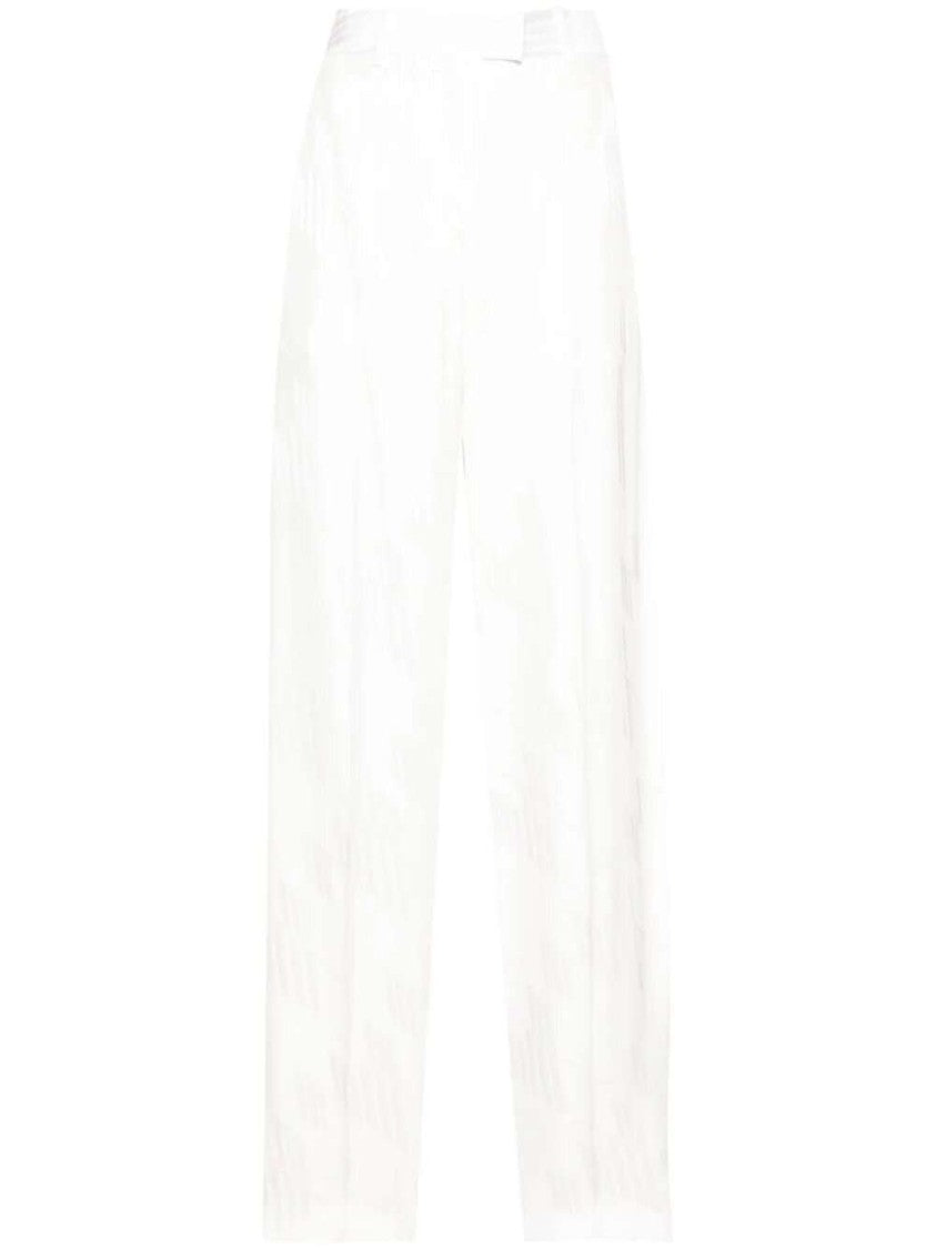 The Attico Logo-Jacquard Trousers