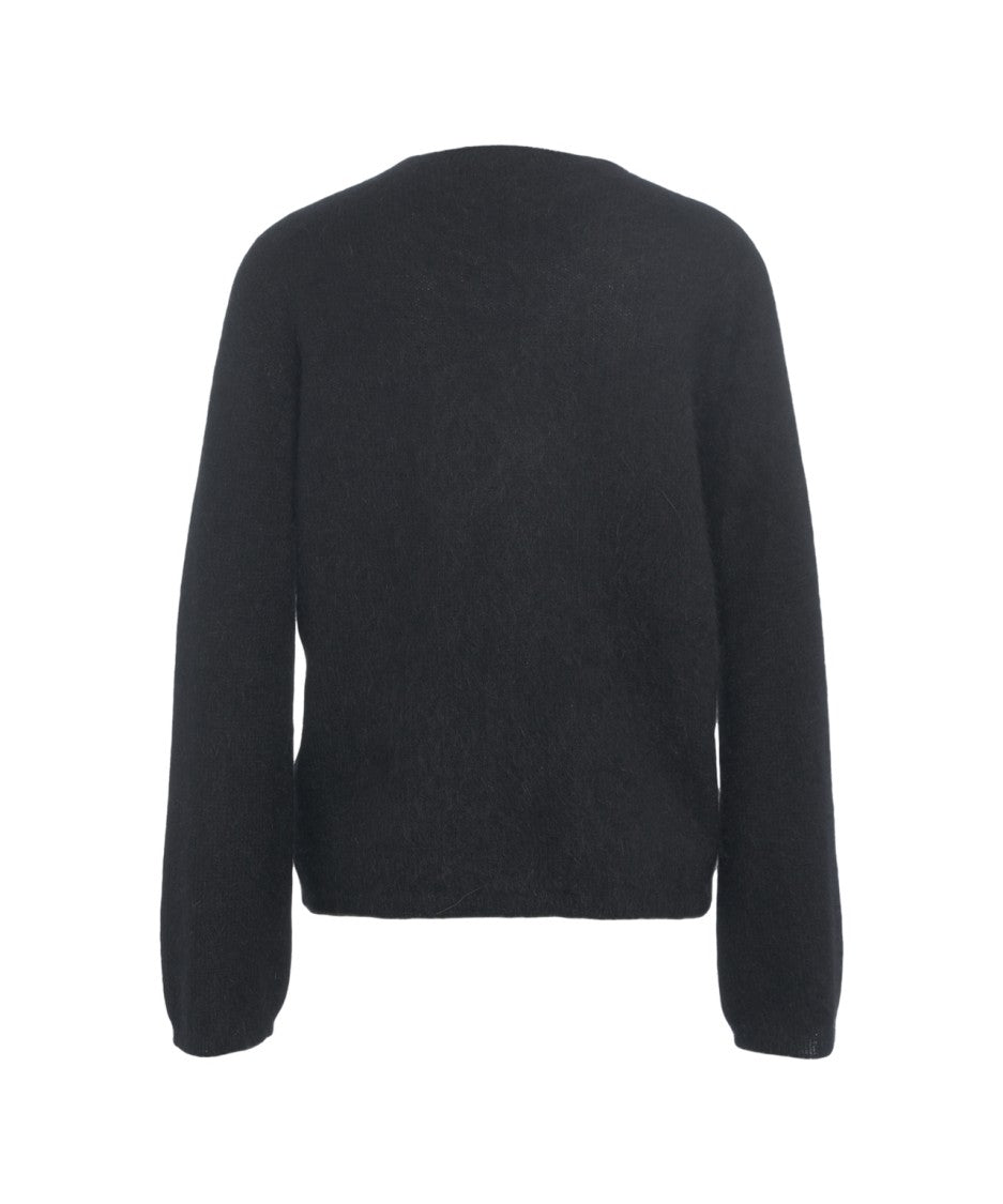 Roberto Collina V-Neck Pullover In Luxurious Fine Knit Fabric