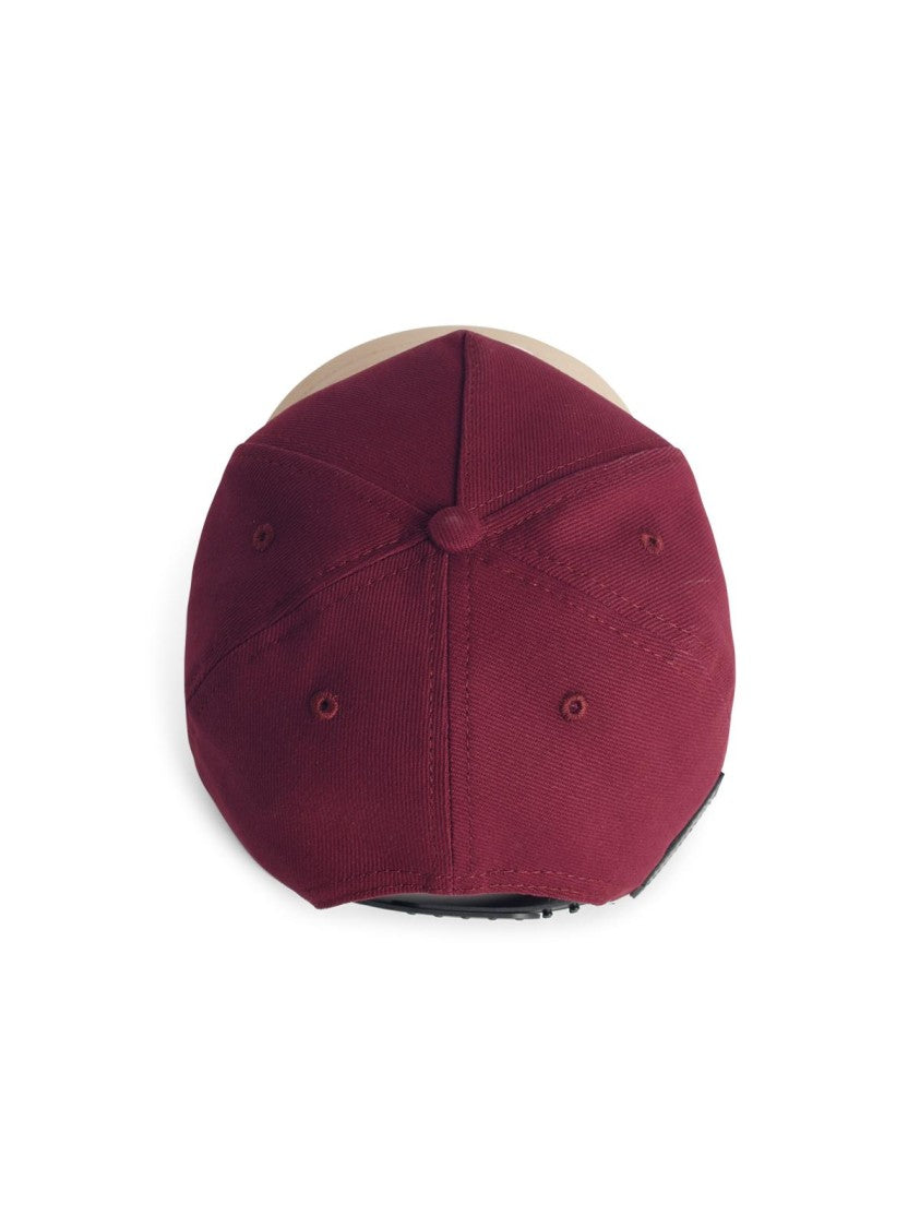 Amiri Two-Tone Cotton And Leather Cap