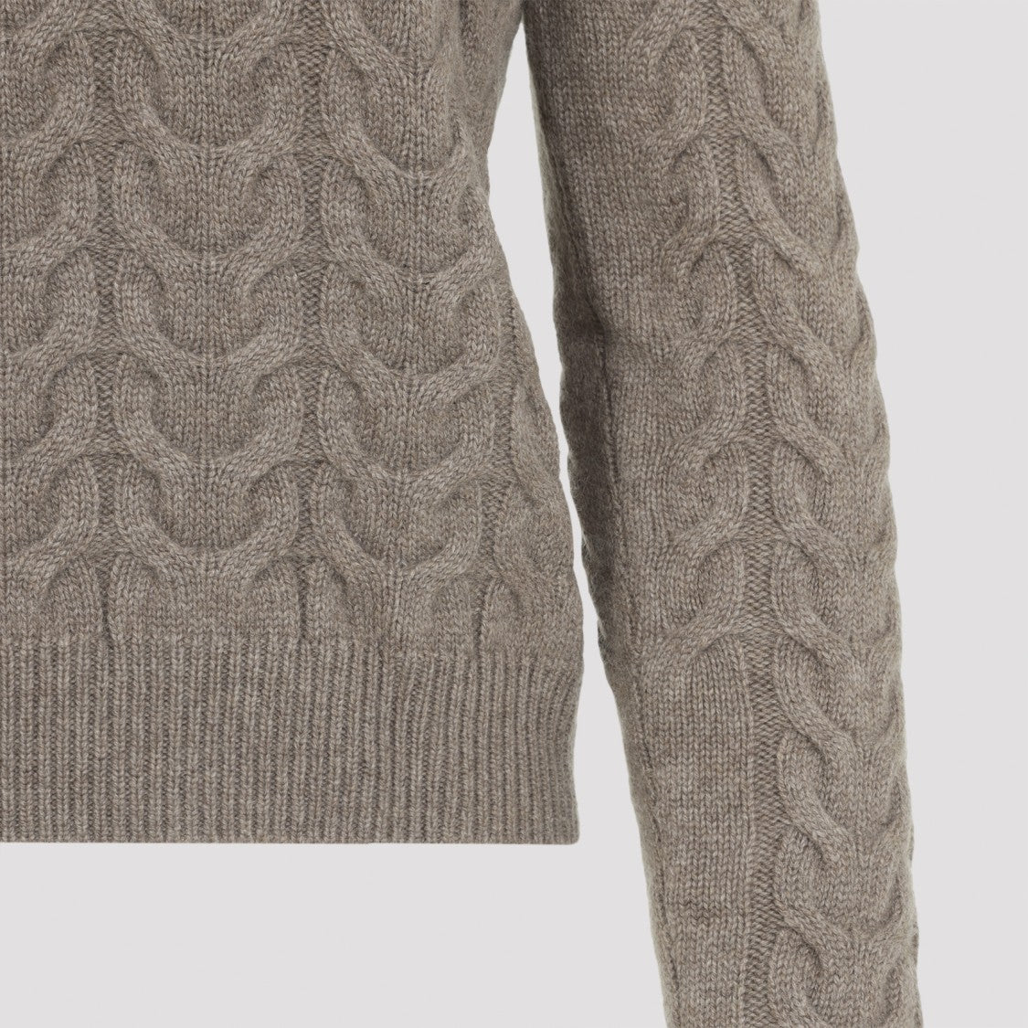 Max Mara Cable Knit Cashmere Sweater