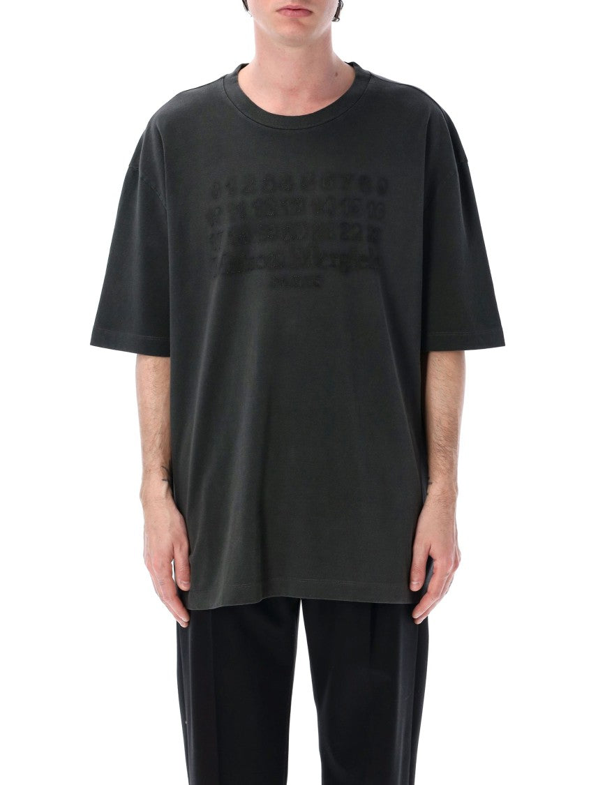 Maison Margiela Minimalist Short-Sleeved T-Shirt With Tonal Logo