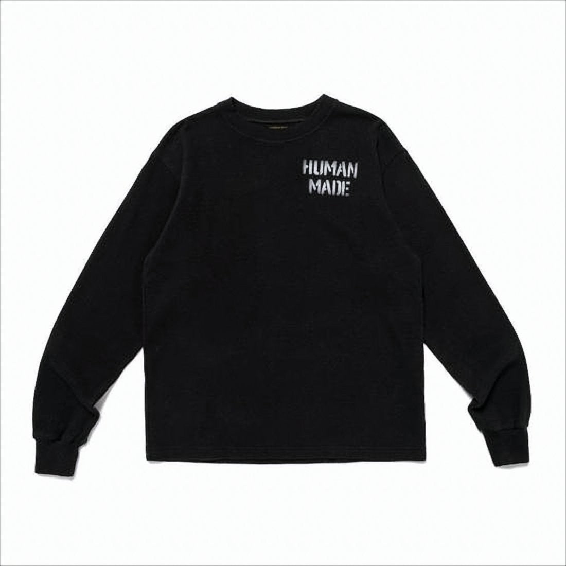 Humanmade Long-Sleeve Cotton T-Shirt With Graphic Detail