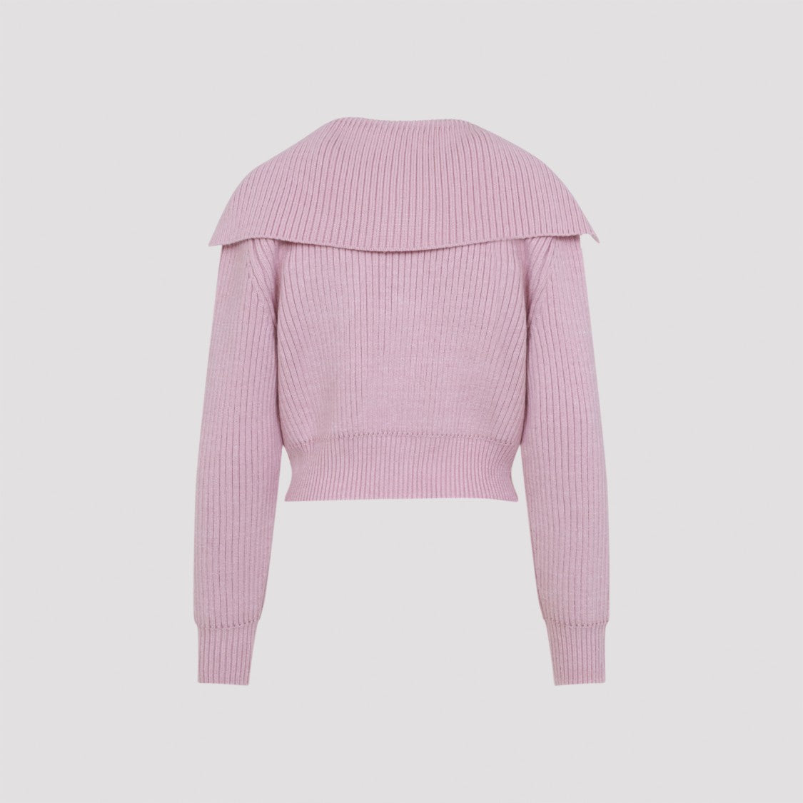 Givenchy Ribbed Knit Sweater With Cropped Silhouette