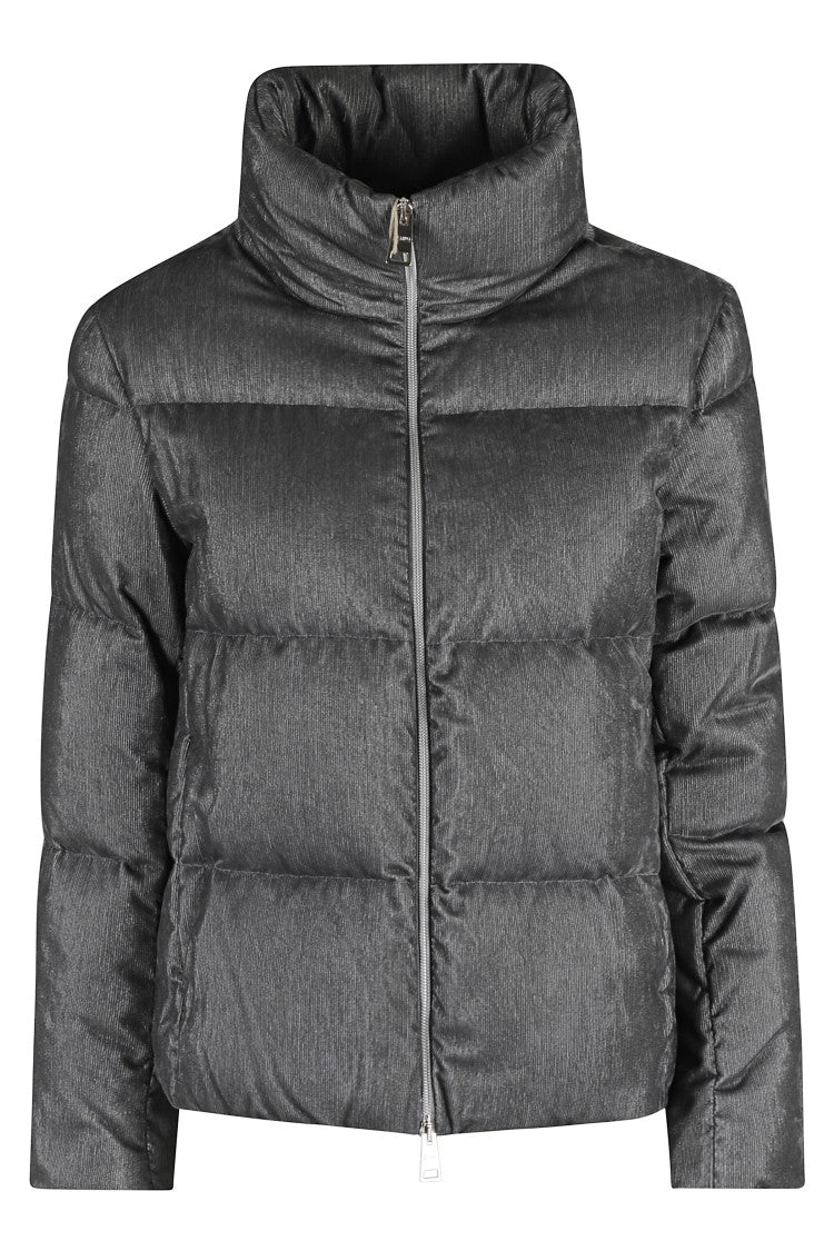 Herno Short Velvet Down Jacket