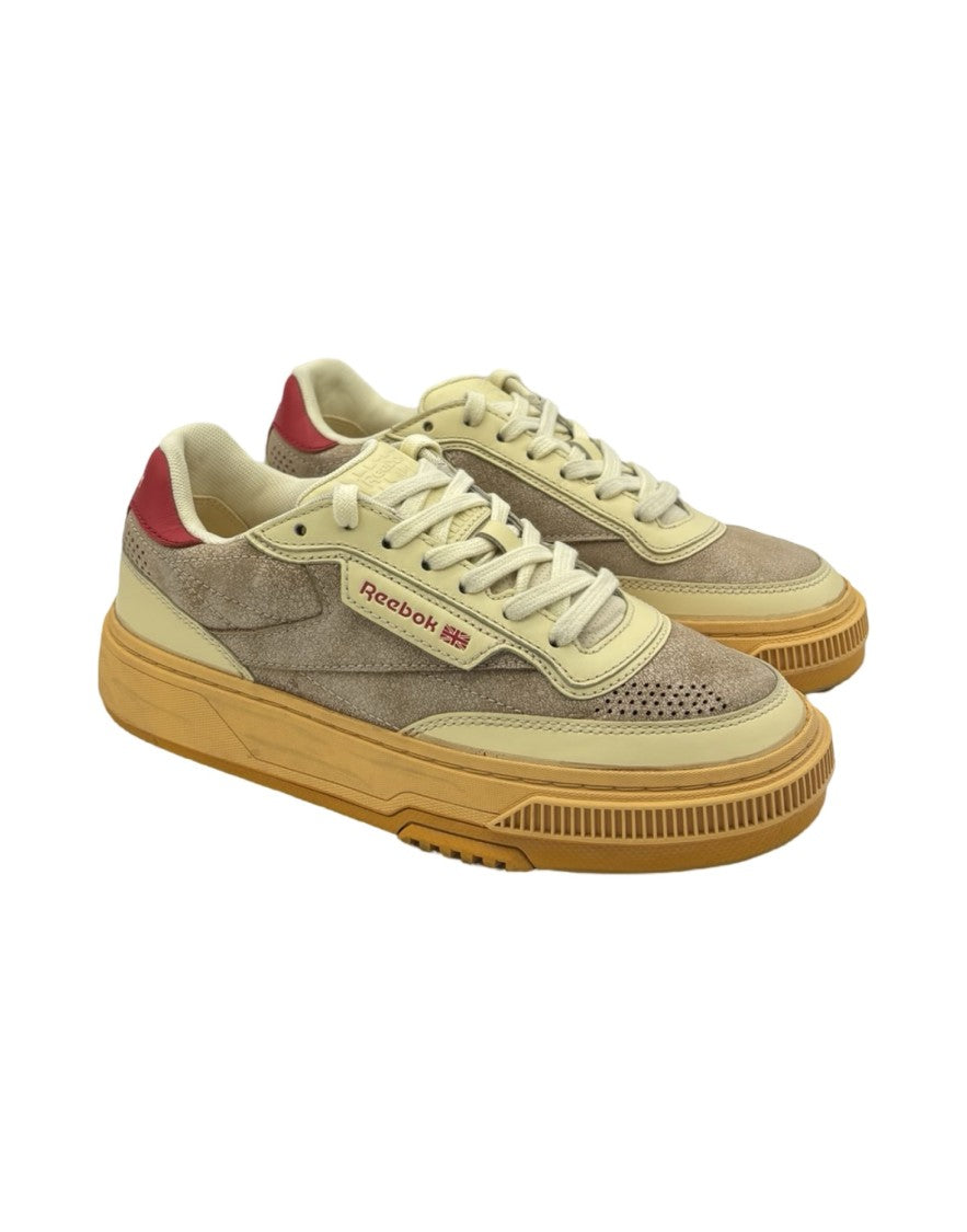 Reebok Club C Ltd Worn Out Red Sneakers