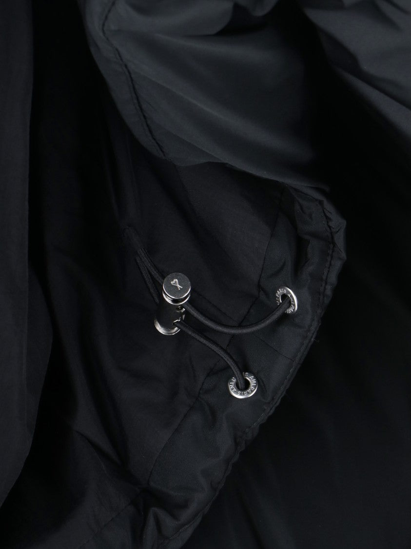 Ami Sleek Black Jacket With Structured Silhouette