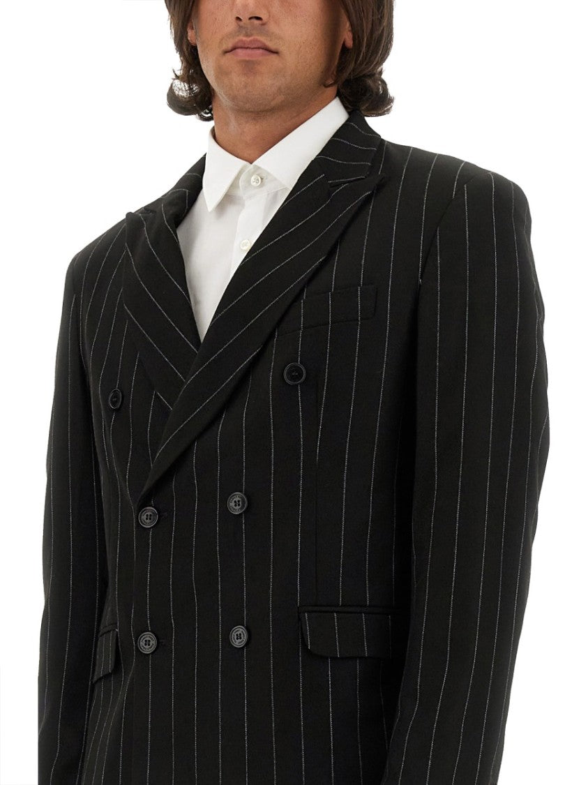 Family First Double-Breasted Jacket