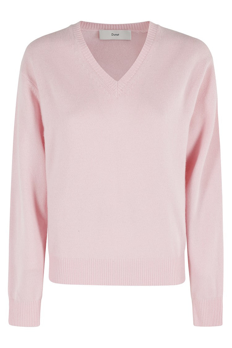 Dunst Unisex Cahsmere V Neck Sweater