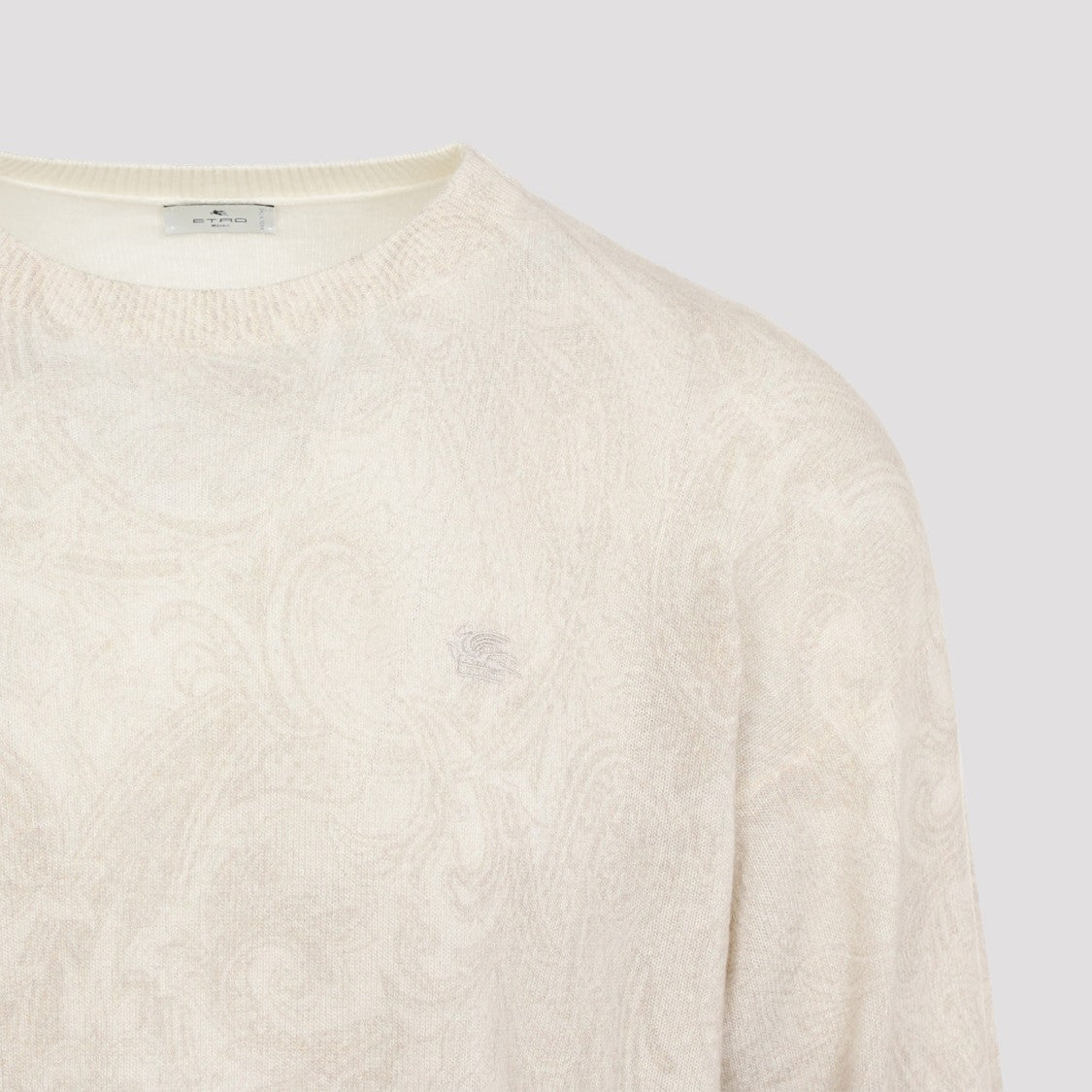 Etro Wool Sweater With Paisley Pattern And Design