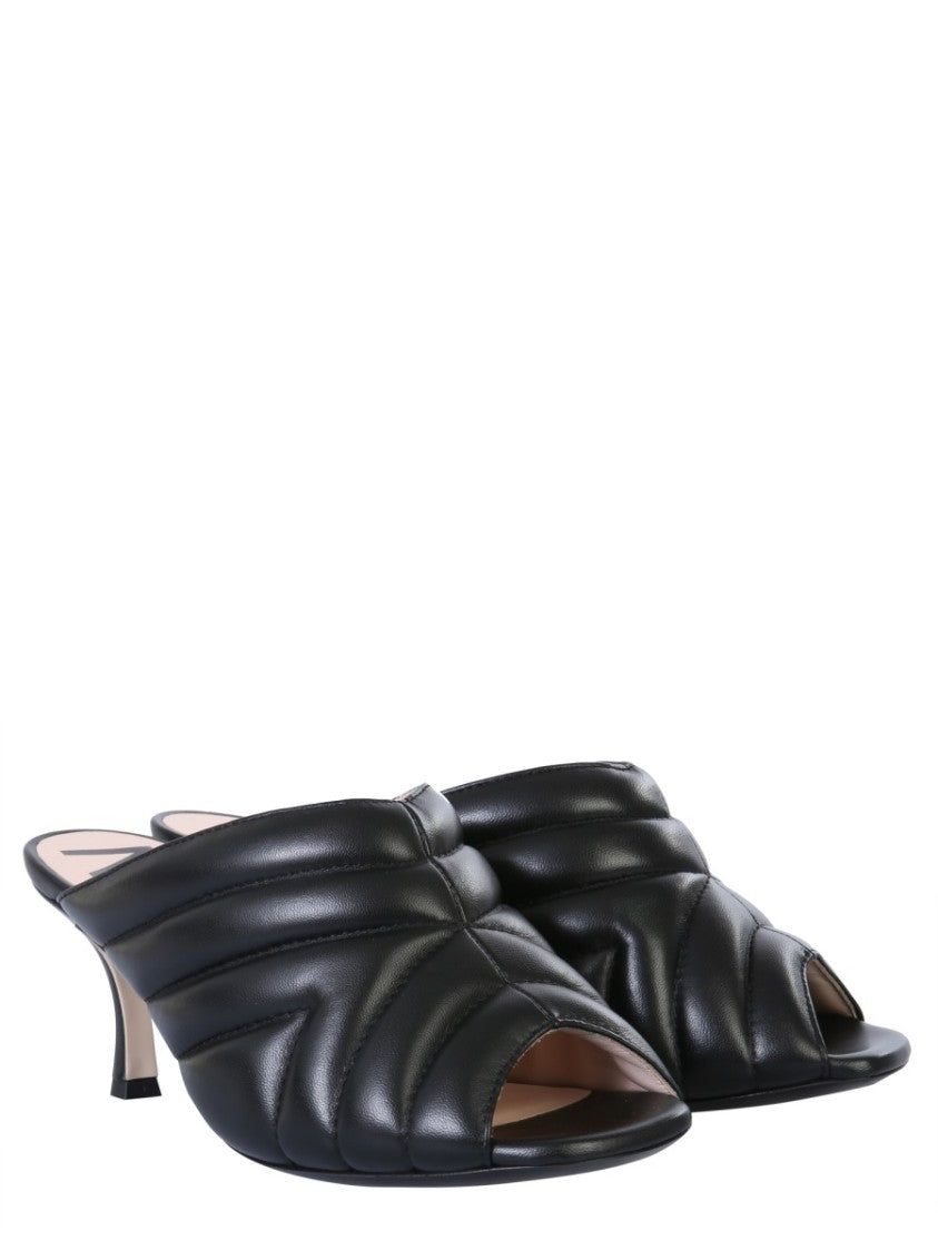 N°21 Chevron Pattern Mules