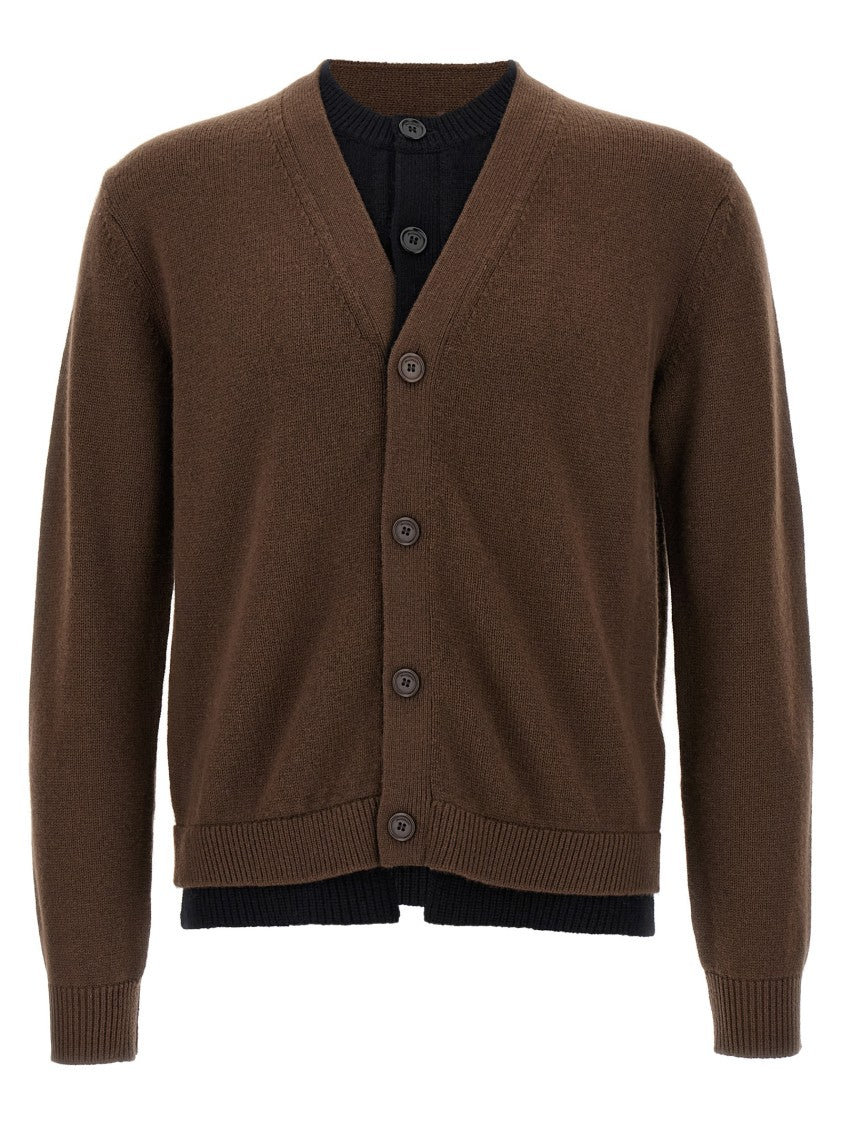 J. W. Anderson 'Contrast Layered' Cardigan