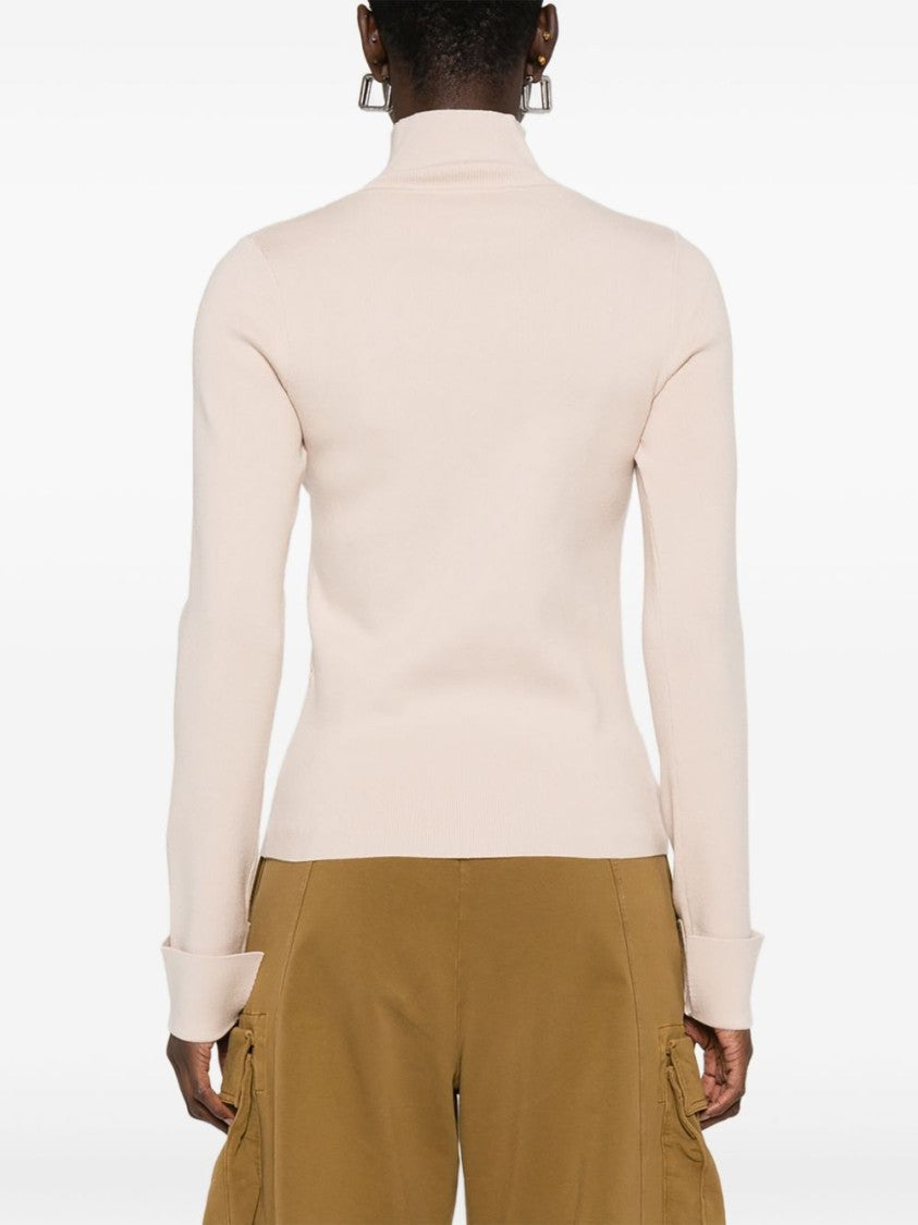 Blugirl Textured Diamond Knit Sweater