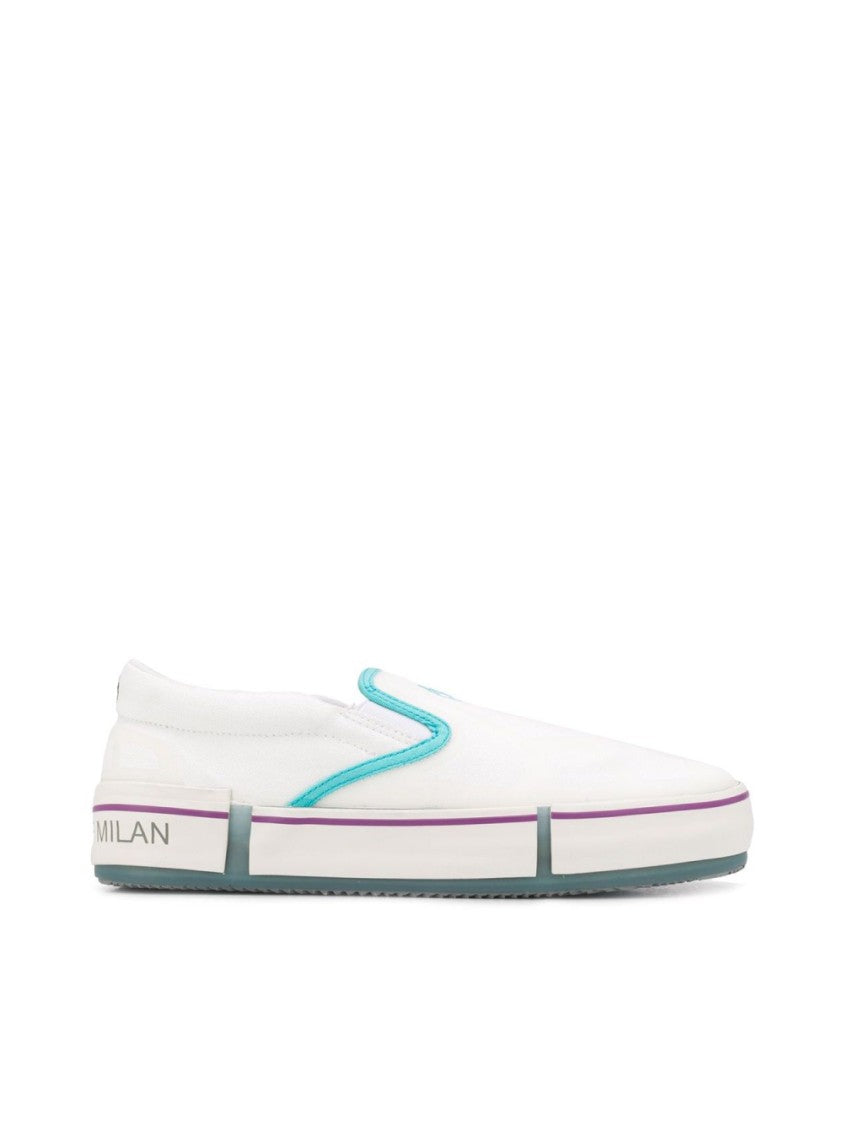 Marcelo Burlon Cross Vulcanized Slip-On Sneakers